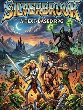  Silverbrook: a Text-Based RPG  cover