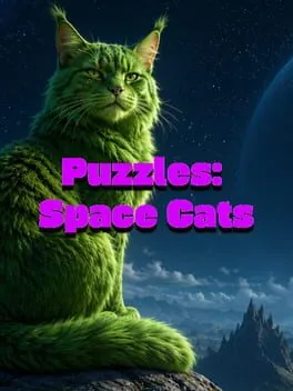  Puzzles: Space Cats  cover