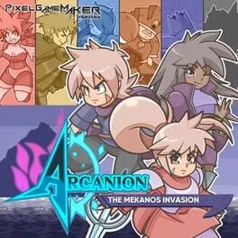  Pixel Game Maker Series Arcanion: The Mekanos Invasion  cover